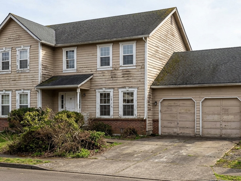 Exterior Repaint & Renovation — before