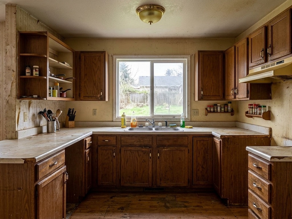 Kitchen Renovation — before